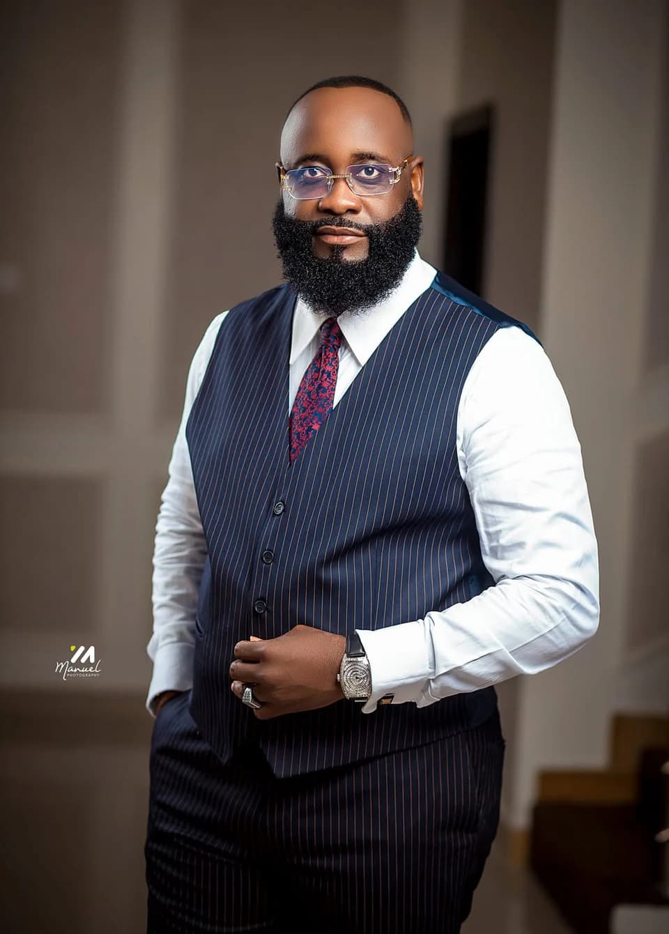 Portrait of Apostle BB Frederick, Founder of BB Foundation